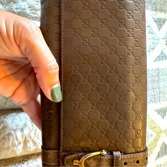 Gucci Brown Leather Women's Bag - Picture 8 of 9